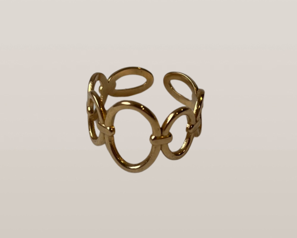 Bague Athyla acier inoxydable
