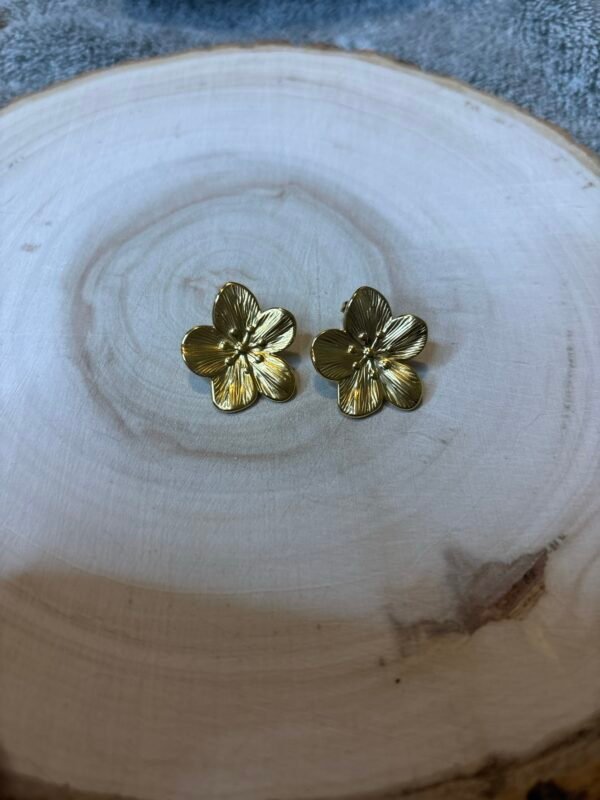 Boucles d’oreilles Fleur