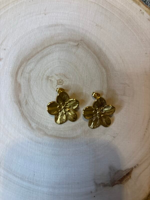 Boucles d’oreilles Fleur