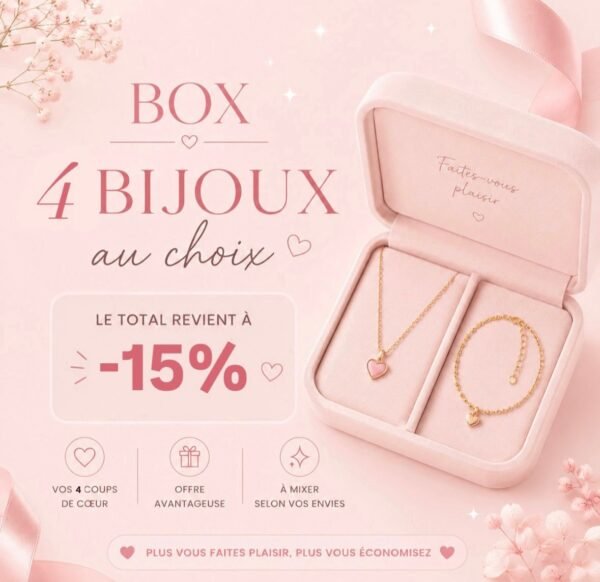Box 4 bijoux -15%